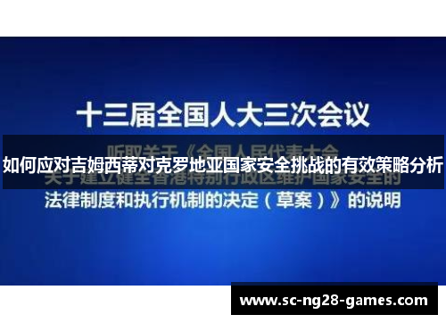 如何应对吉姆西蒂对克罗地亚国家安全挑战的有效策略分析