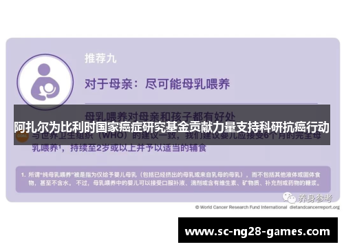 阿扎尔为比利时国家癌症研究基金贡献力量支持科研抗癌行动 阿扎尔为比利时国家癌症研究基金贡献力量支持科研抗癌行动